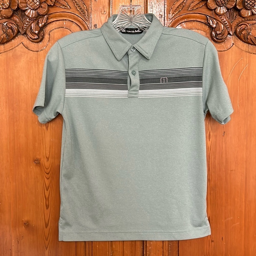 Travis Mathew 100% Polyester Golf Polo
